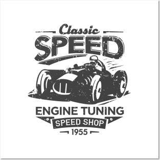 Classic Speed Shop Posters and Art